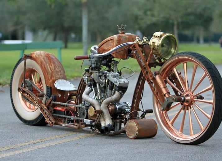 Мотоциклы в Steampunk