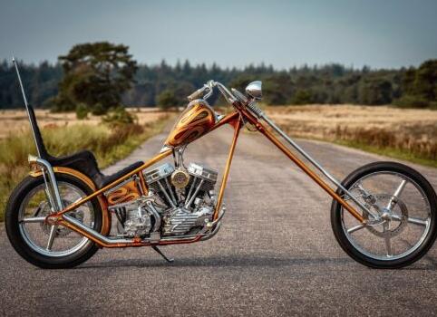 Custom Kawasaki bobbers and choppers